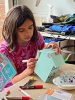  Girl Scouts busy 'beeing' kind