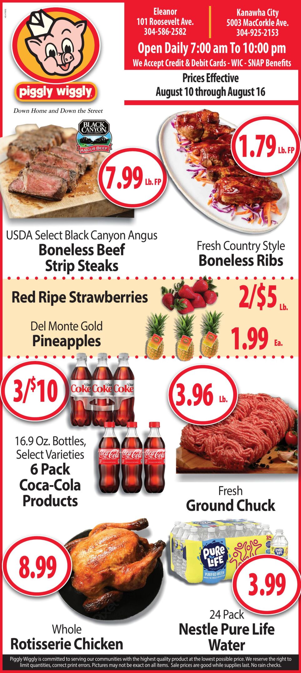 Piggly Wiggly Ad August 10, 2022 Pulse Digital