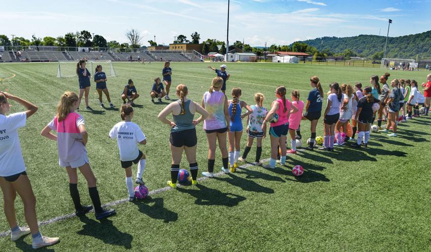 WVU women’s soccer Mountaineer soccer camp area girls WVU