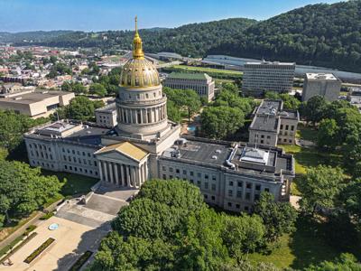 WV State Capitol - Aerial 1