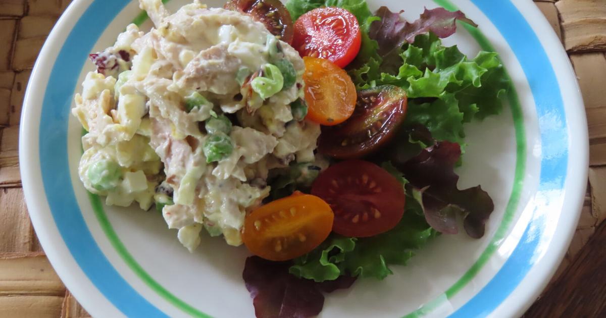 Farmer's Table: Chicken Salad with Green Peas