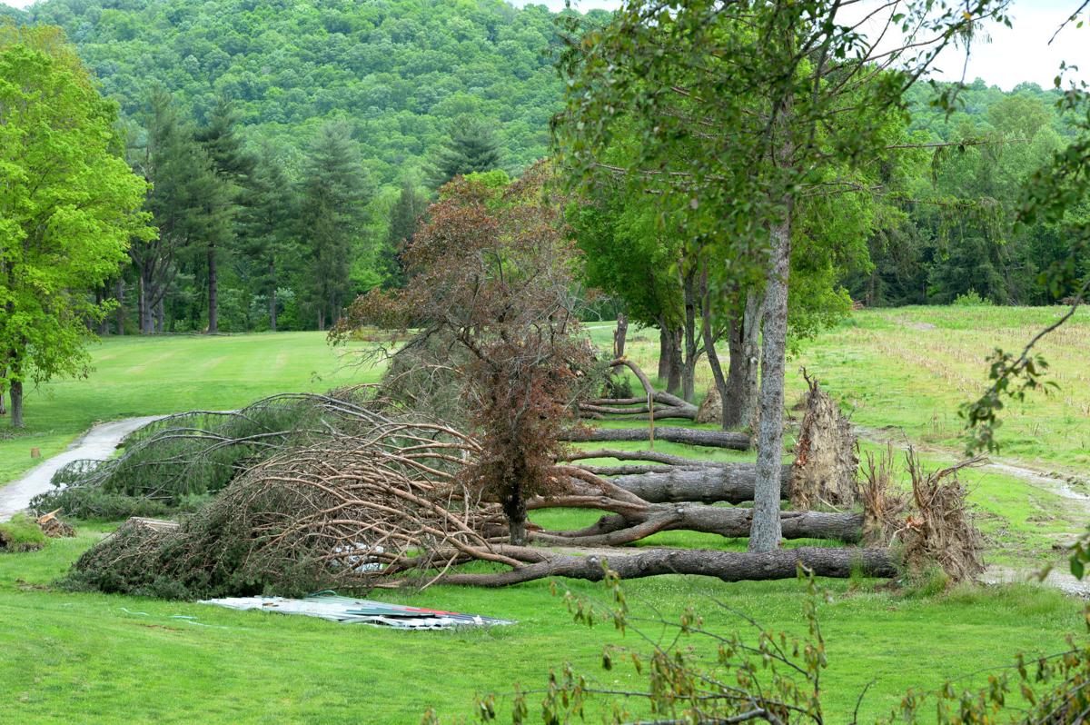 Microburst storm causes extended closure of Big Bend Golf Course