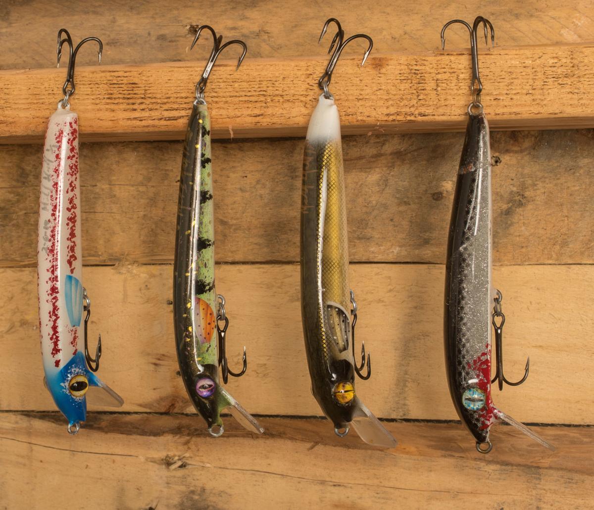 Download Toys Games Sports Outdoor Recreation Muskie Lure Hand Painted