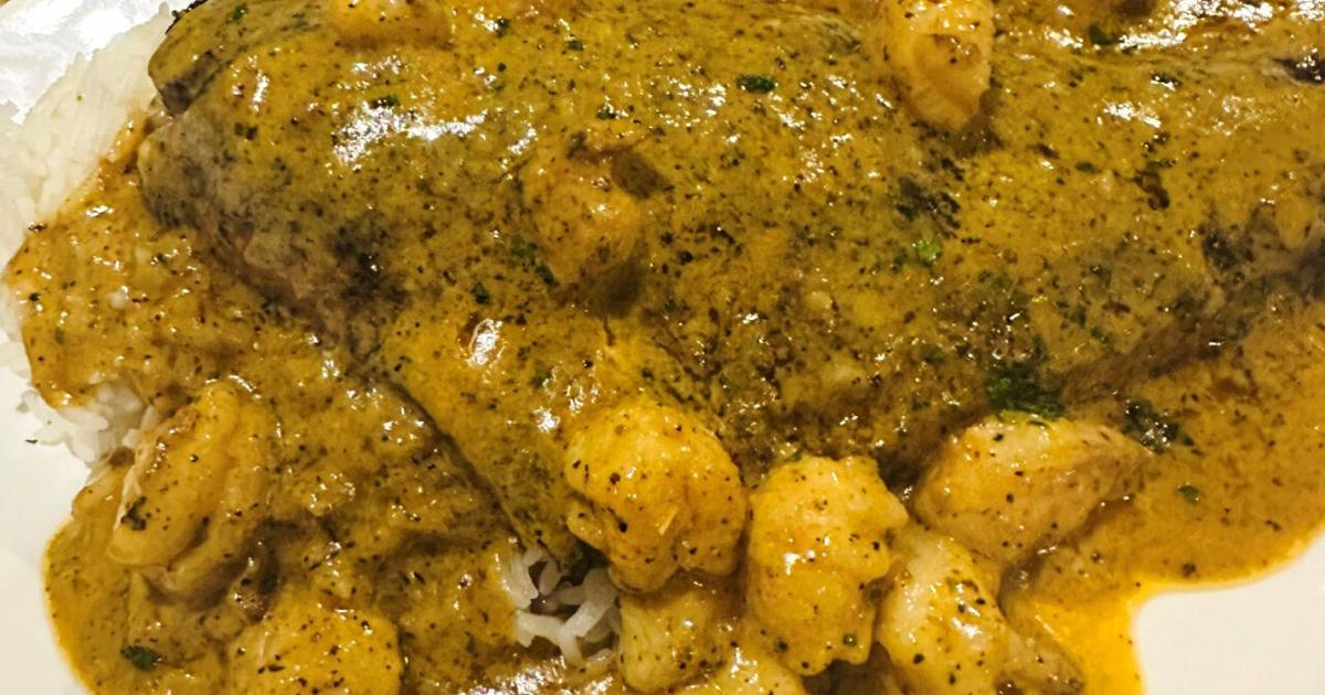 Redfish Pontchartrain from Bourbon Street Bistro