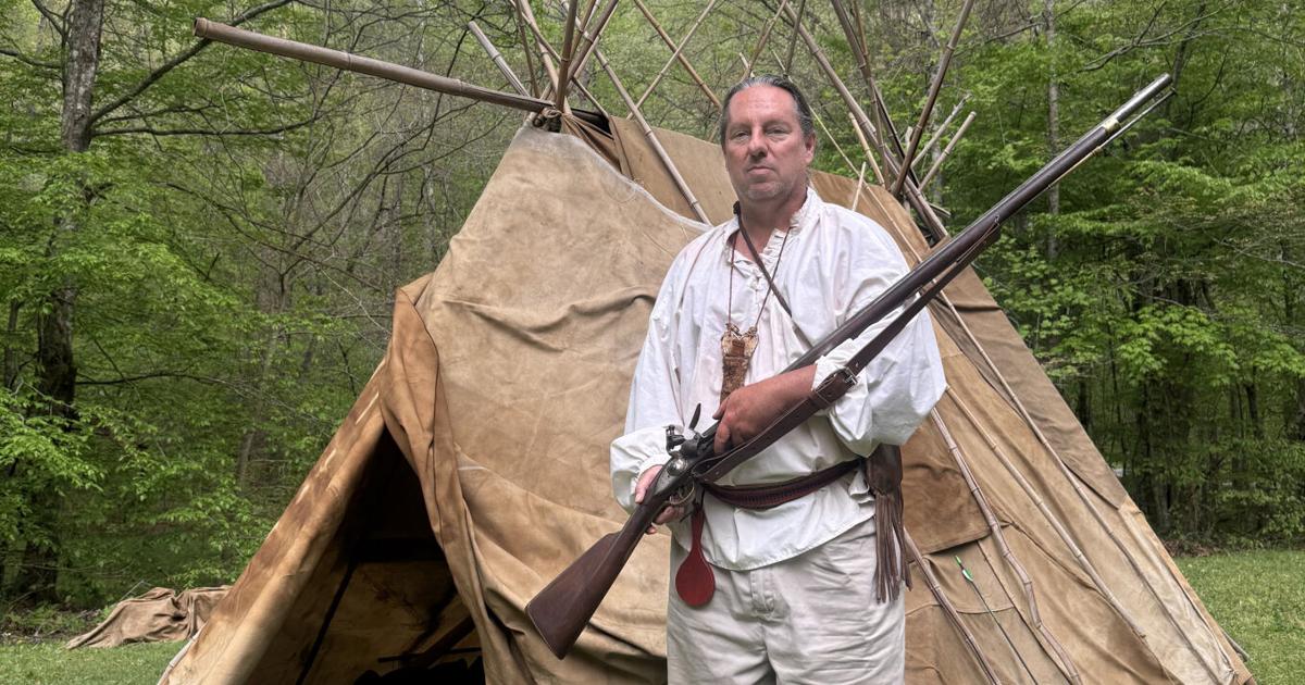 Living history encampment highlights frontier era of Mary Ingles