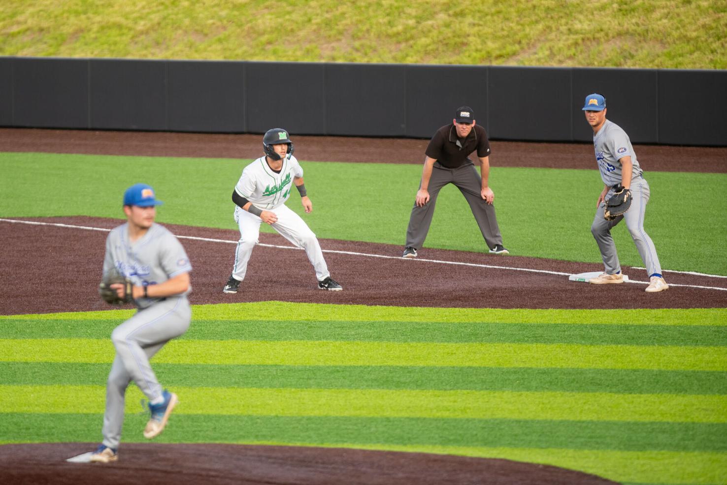 Marshall baseball Blevins fans careerhigh 11, Herd beats Panthers 91