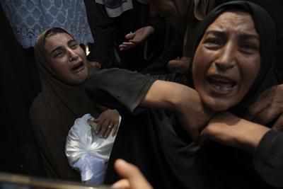 Mourning in Gaza