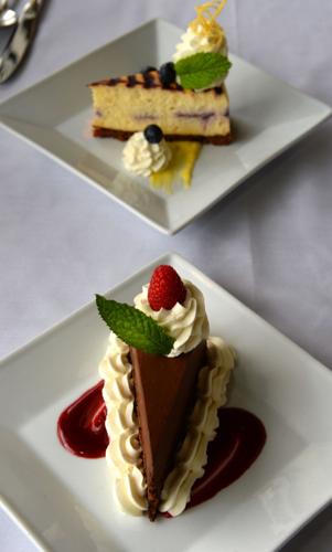 Bistro at the Barge desserts