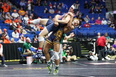 Wvu Wrestling Coal City S Noah Adams Among Five Mountaineers