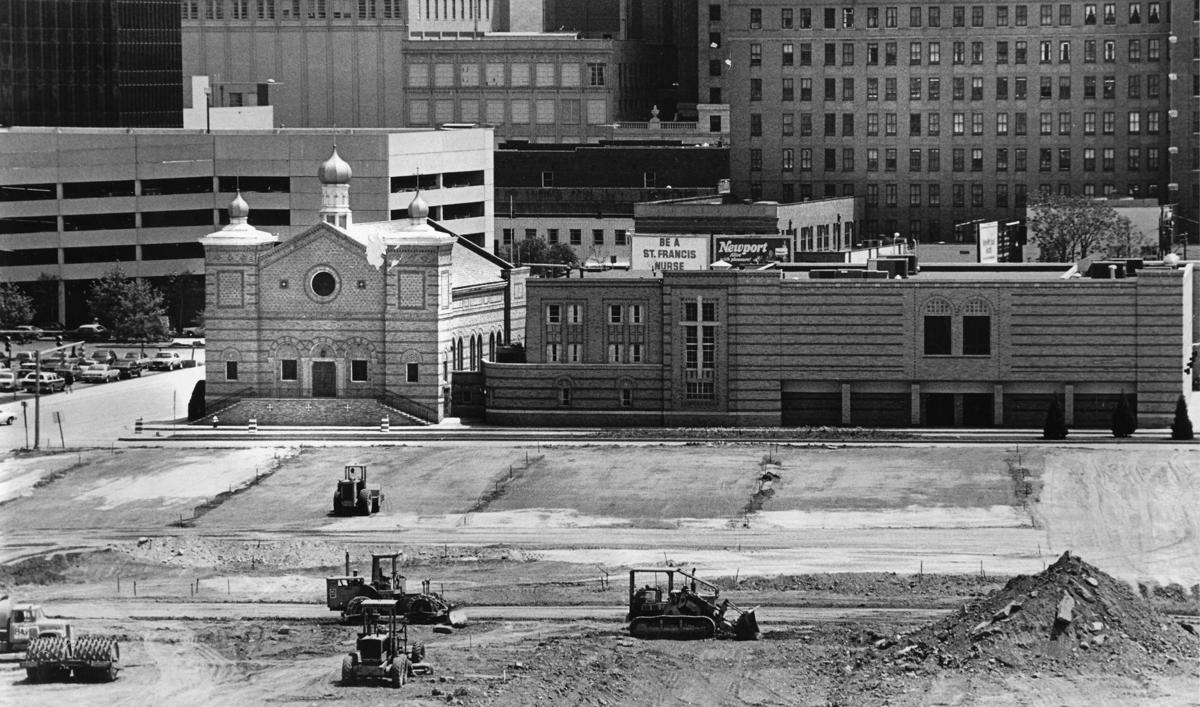 Vintage West Virginia: Charleston Town Center construction Life