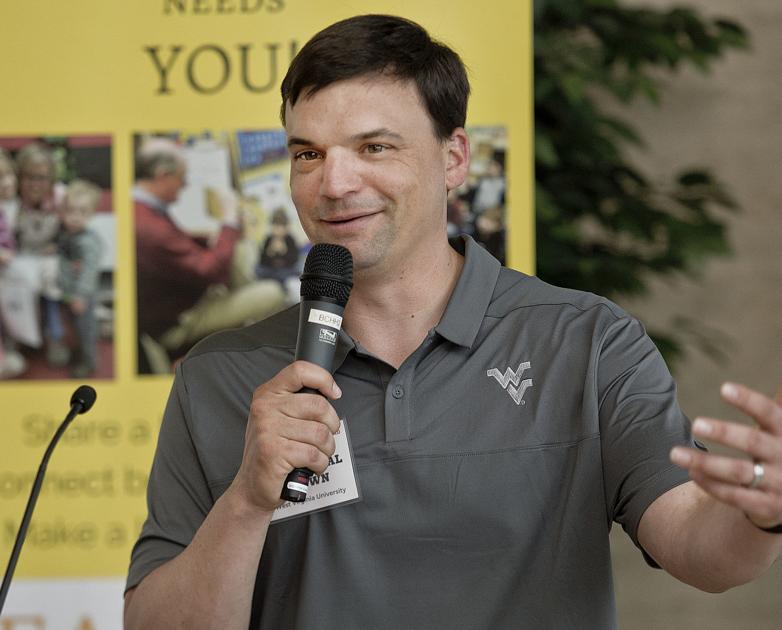 Wvu Football Coach Neal Brown Speaks At West Virginia Read Aloud