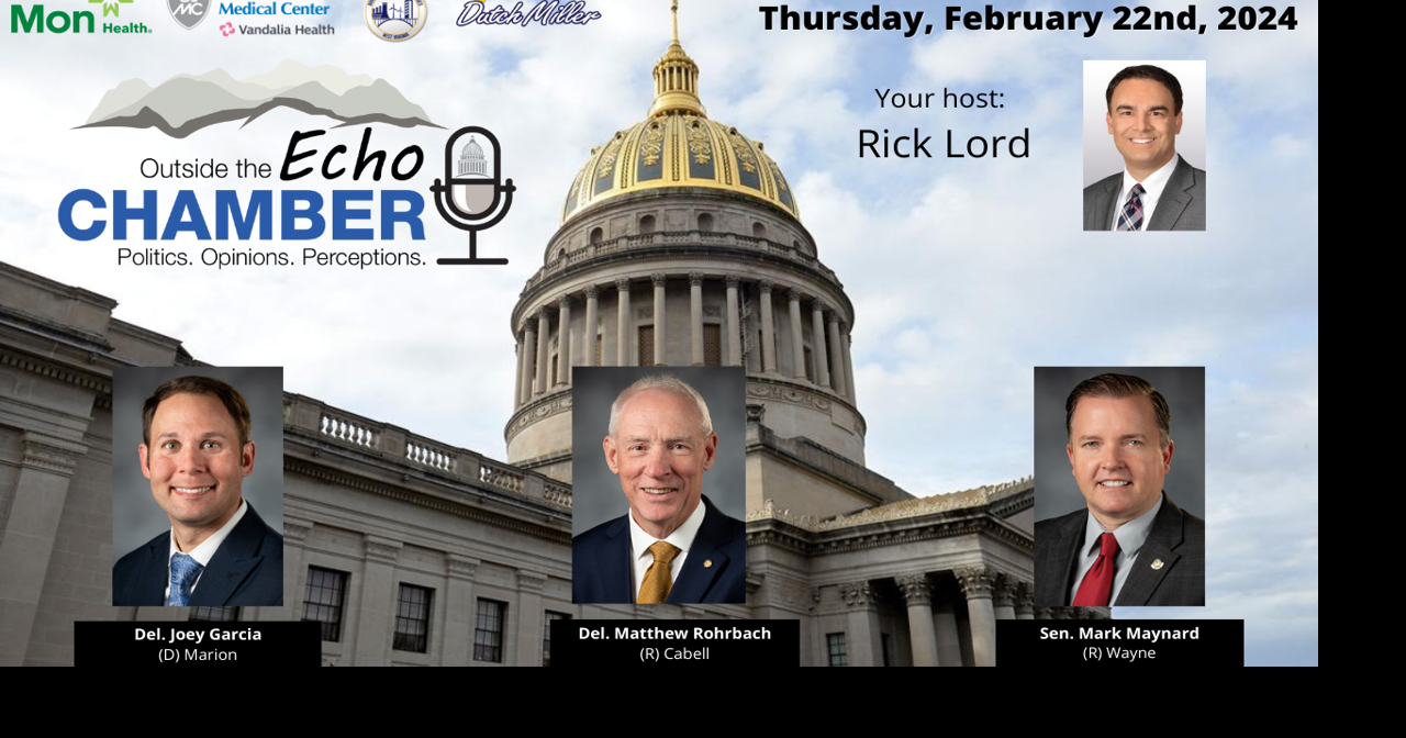 Outside the Echo Chamber: Del. Joey Garcia, Del. Matthew Rohrbach and ...