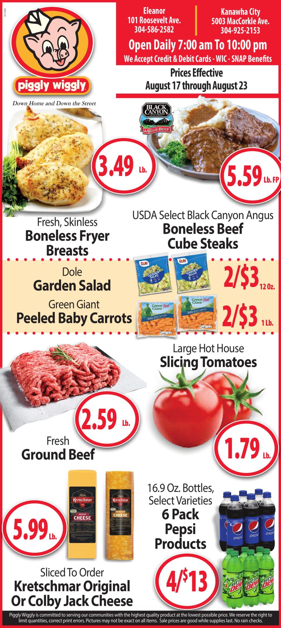 Piggly Wiggly Ad August 17, 2022 Pulse Digital