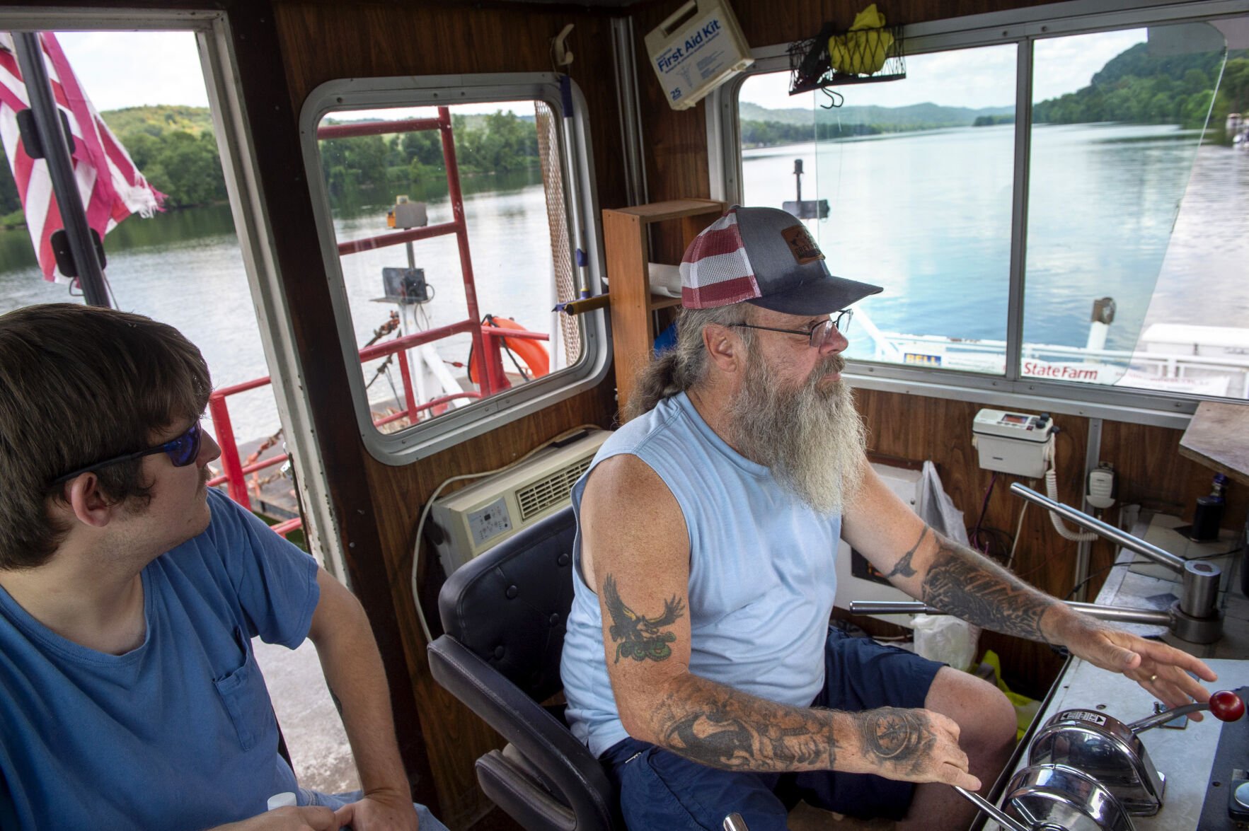 Sistersville Ferry Captain Training 015