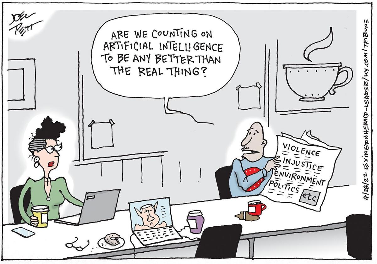 Gazette-Mail cartoon: April 29, 2022