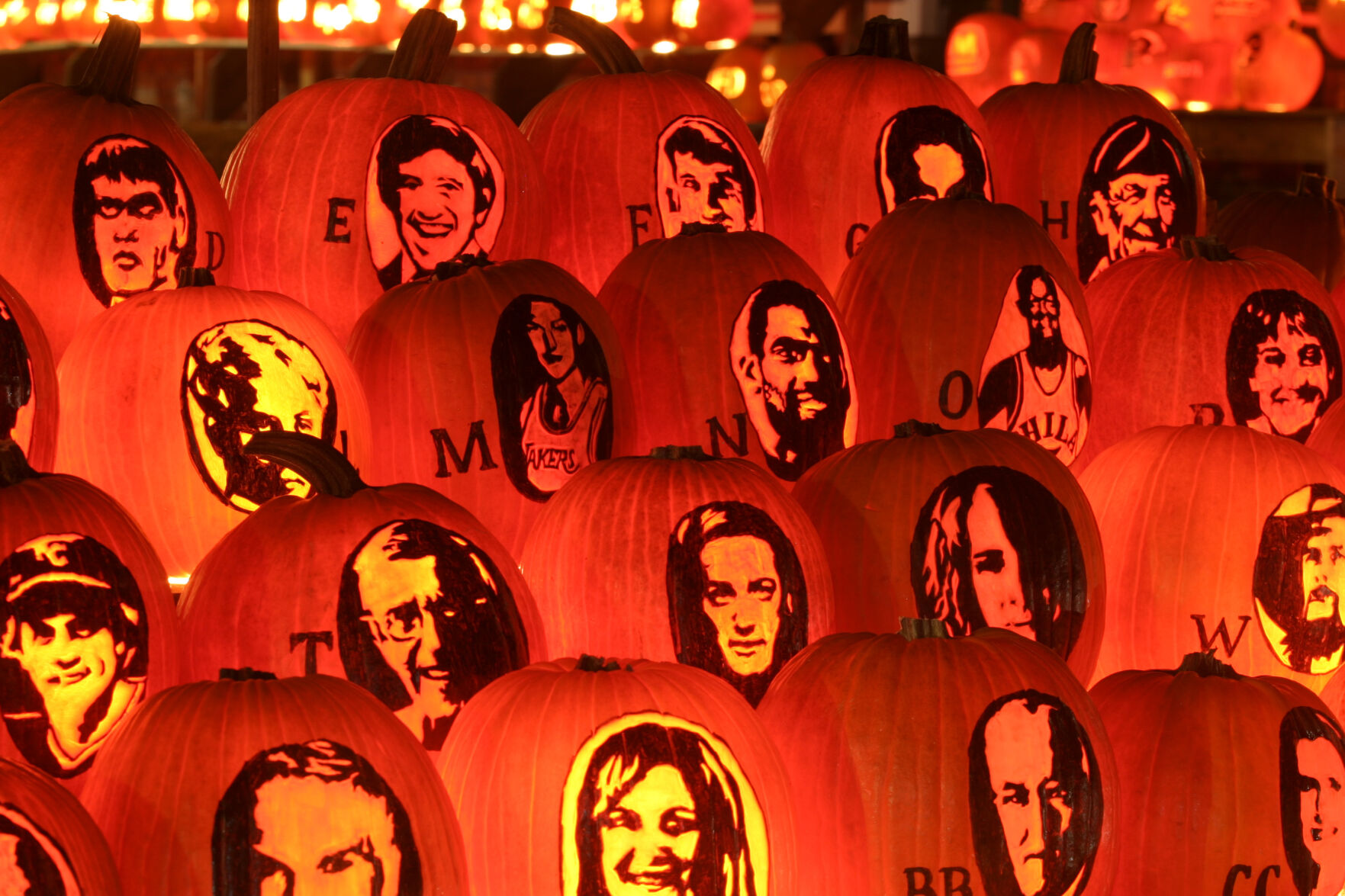 Pumpkin House, Kenova WV on for Halloween, film 