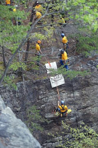 Park Service cliff rescue training program returns to its WV