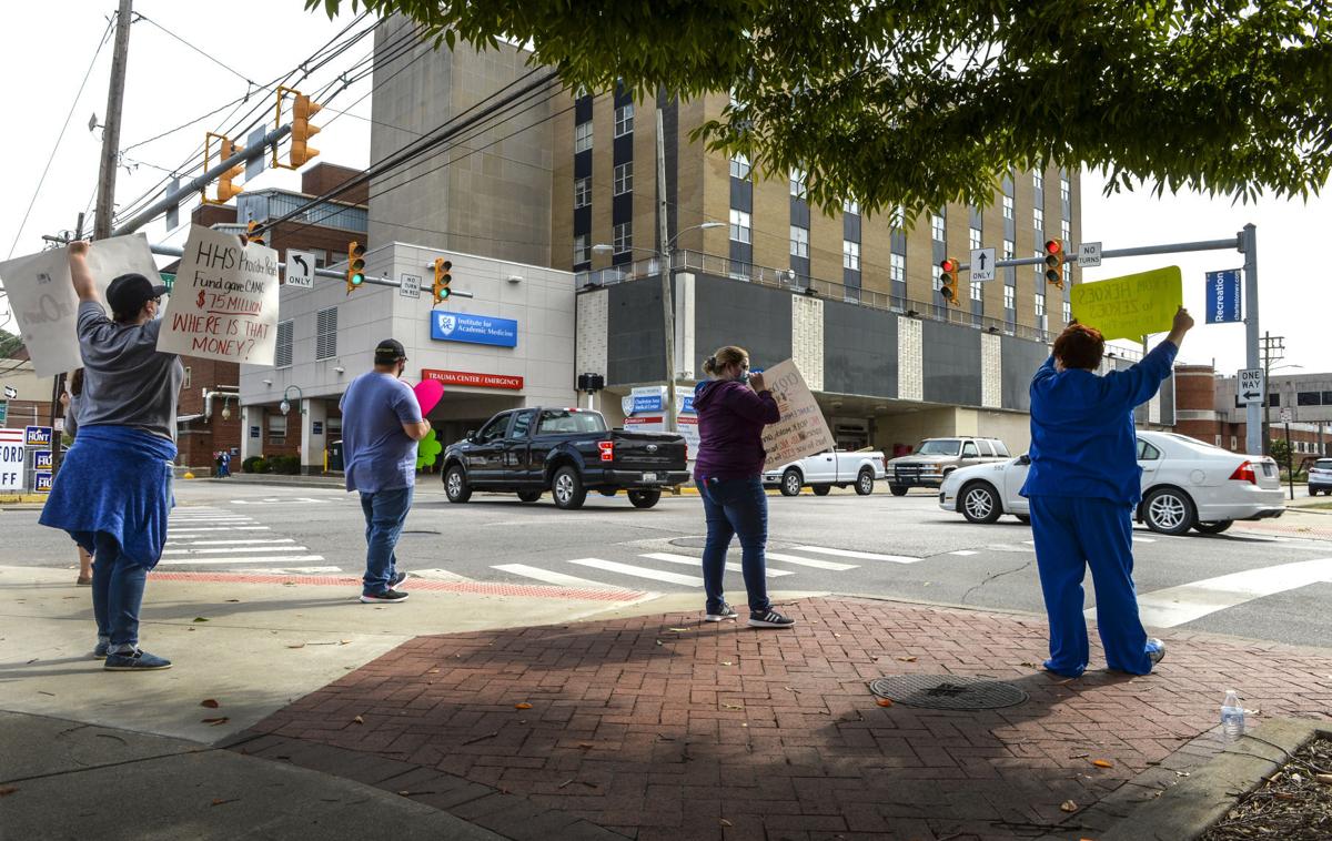 Camc Nurses Protest Covid 19 Work Conditions Ceo S Comments Health Wvgazettemail Com