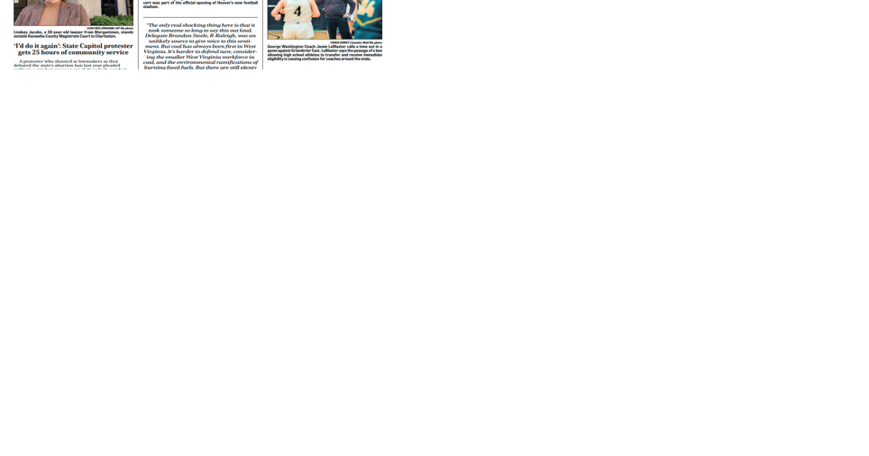 Best Charleston Gazette-Mail journalism of 2023 | Kanawha Valley - Vimarsana News