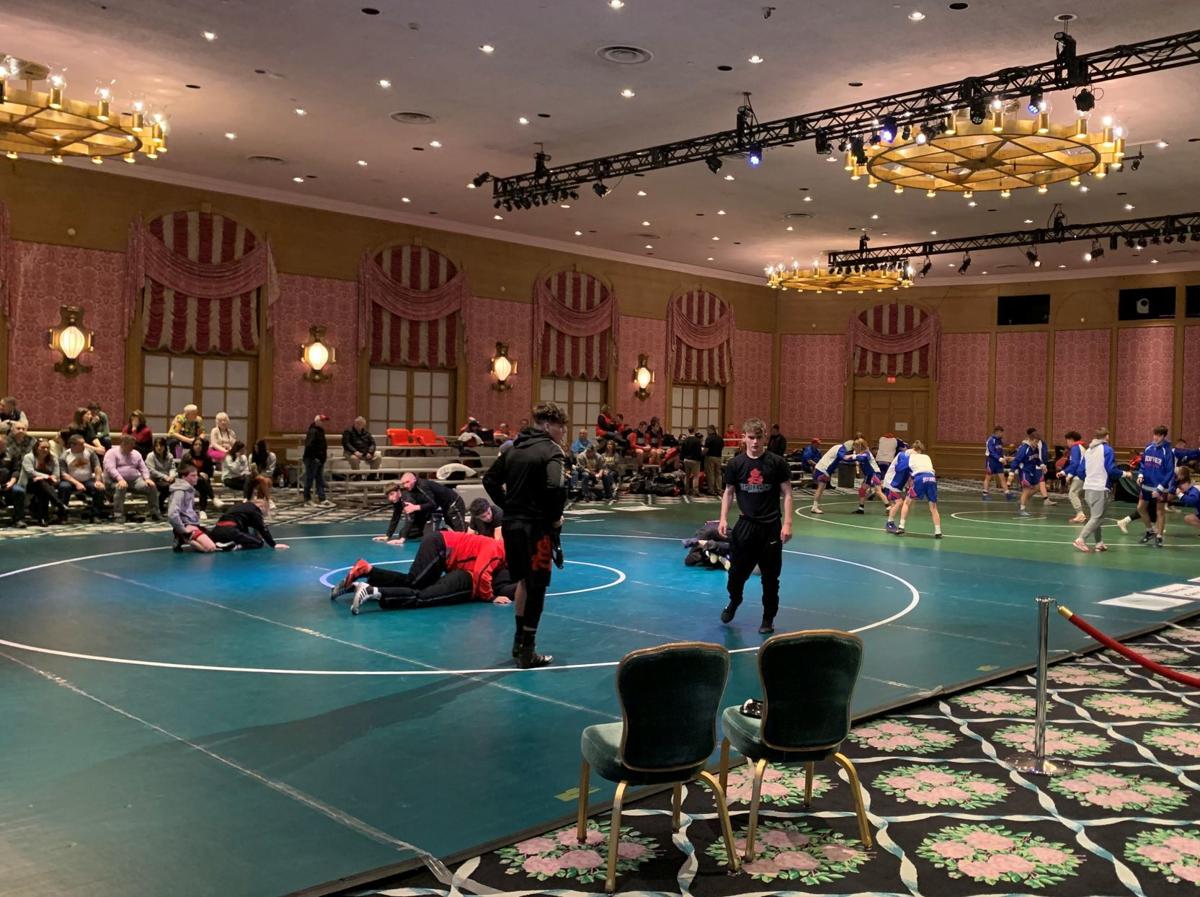 Prep Wrestling Chandeliers Pink Wallpaper And Grapplin At The Greenbrier Wrestling Wvgazettemail Com