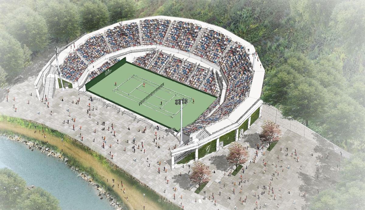 The Greenbrier to build tennis stadium Sports