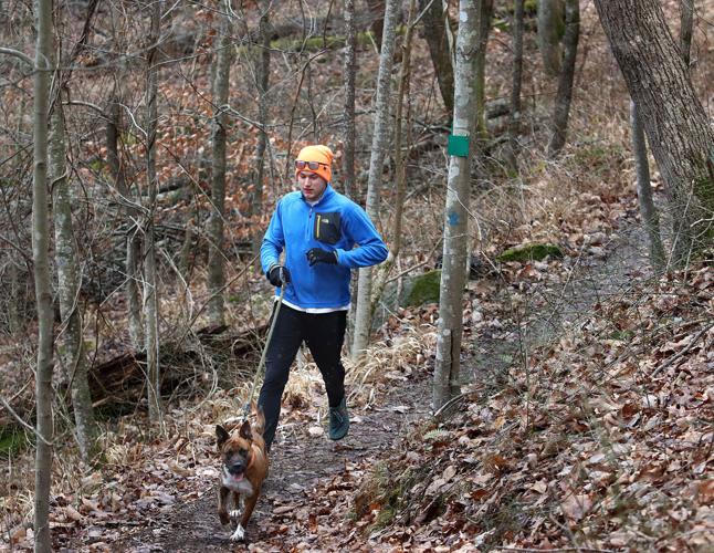 First Day hike at Kanawha State Forest
