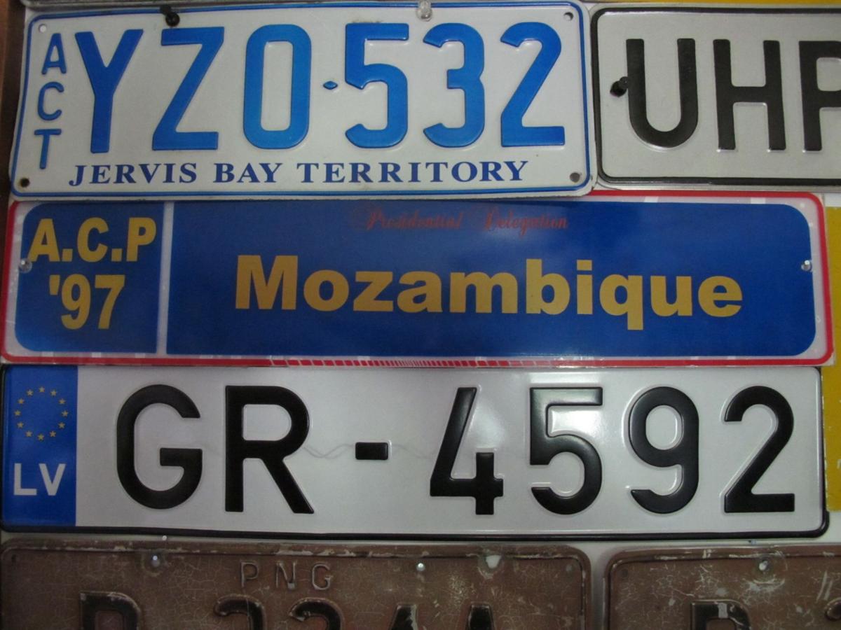 Around the world in license plates Life & Arts