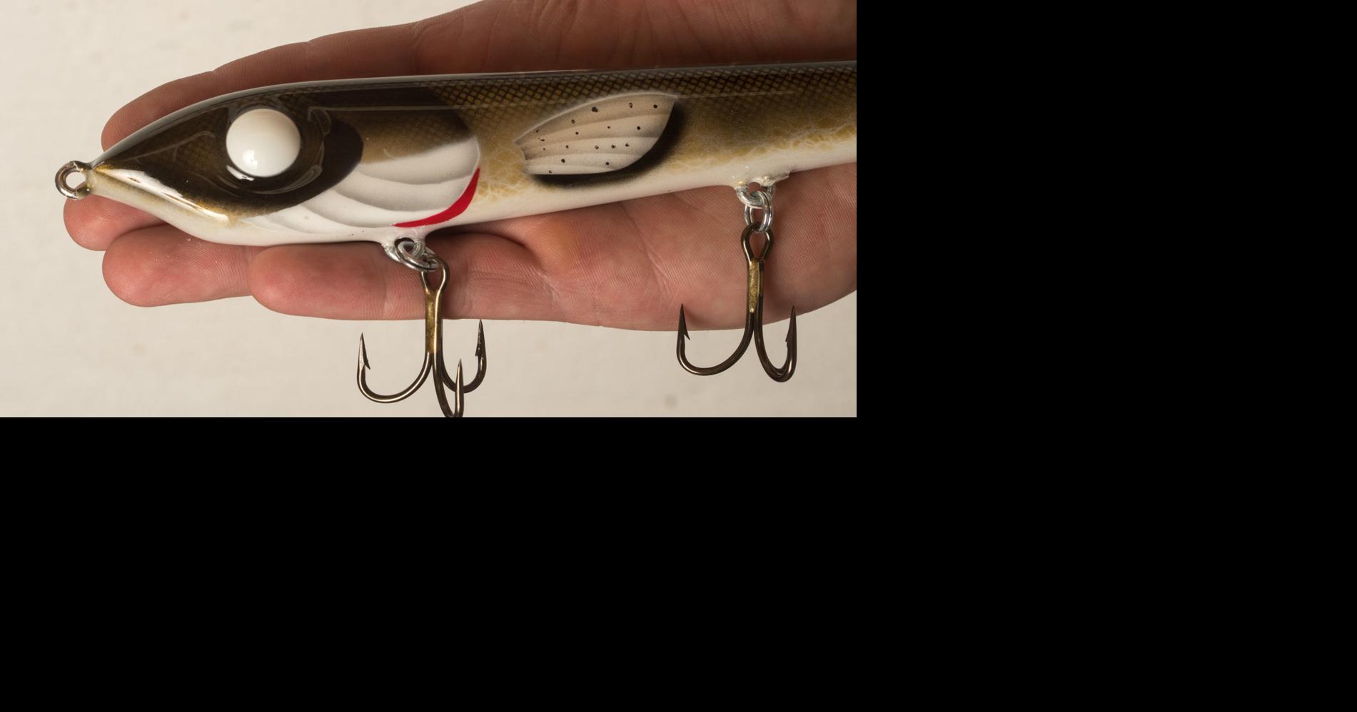 MuskieFIRST  NEW experimental color patterns » Basement Baits and Custom Lure  Painting » More Muskie Fishing