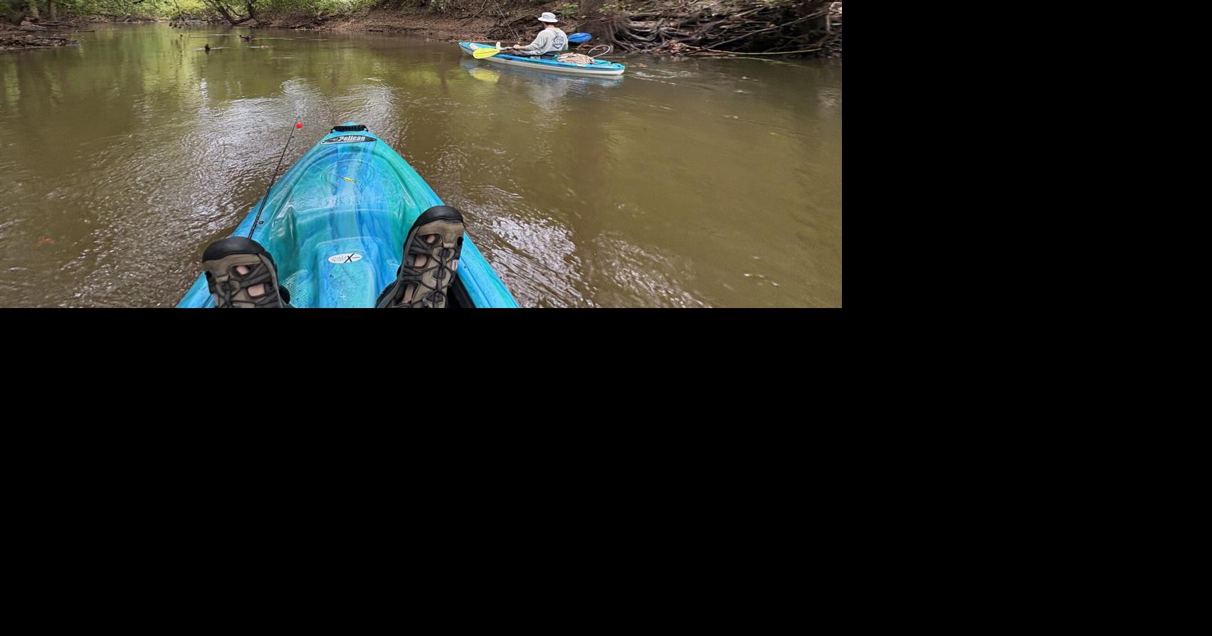 Stream repairs make shuttle-free, 4-mile kayak trips possible at The Jug WMA