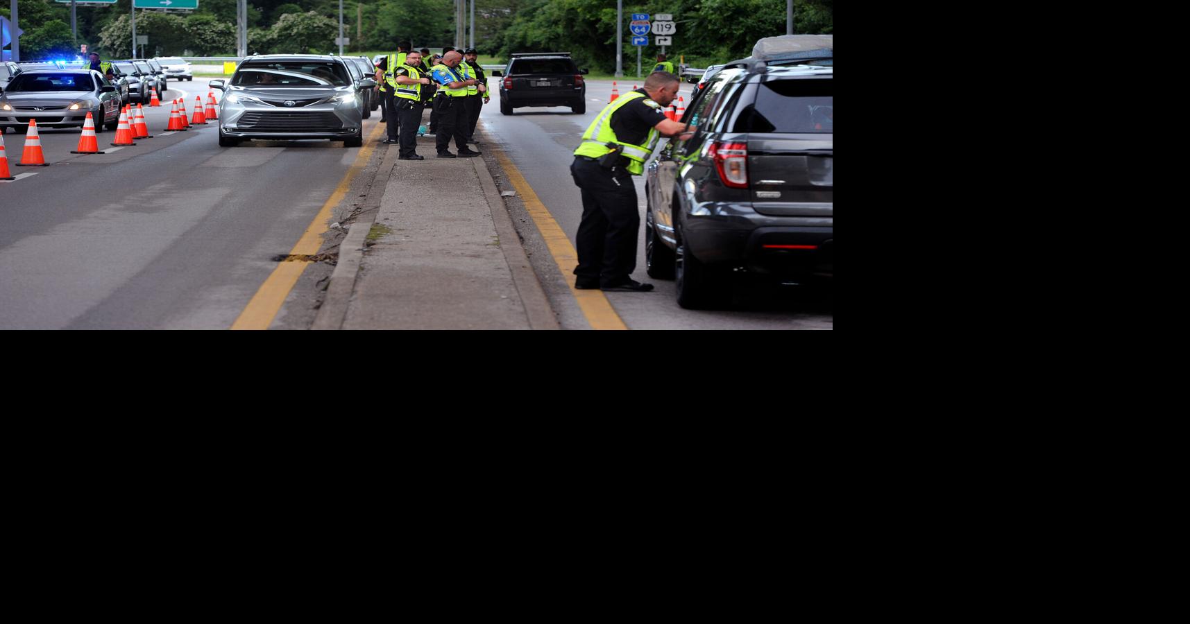 DUI safety checkpoint