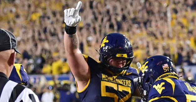 WVU football: Offensive lineman Nick Krahe establishing being a leader upfront