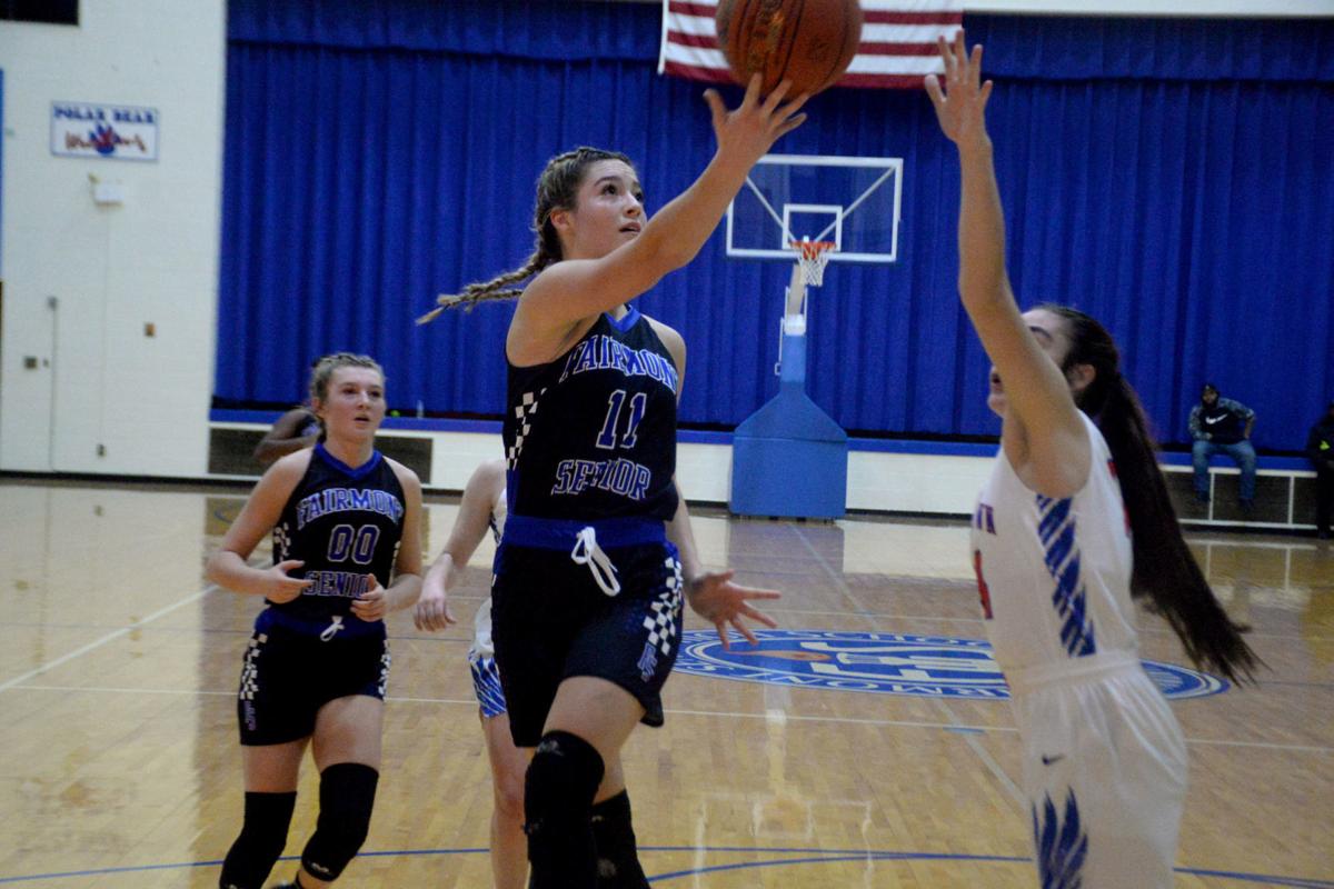 Girls Basketball Fairmont Senior S Marley Washenitz Using Zoom To