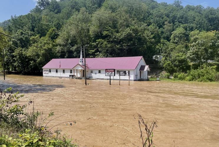 Cabin Creek flooding
