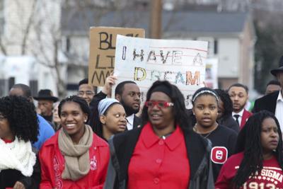 MLK Day parade, Huntington