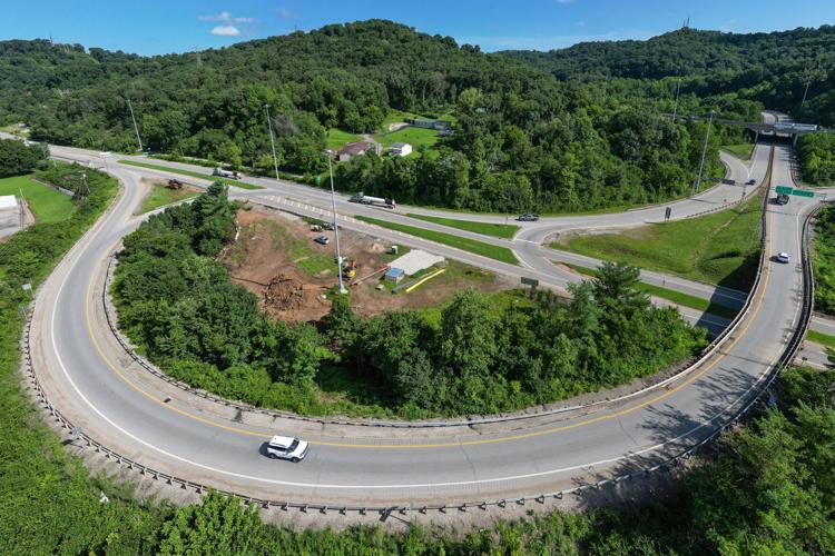 Institute roundabout location - aerial