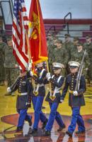 PHOTO: St. Albans High honors veterans