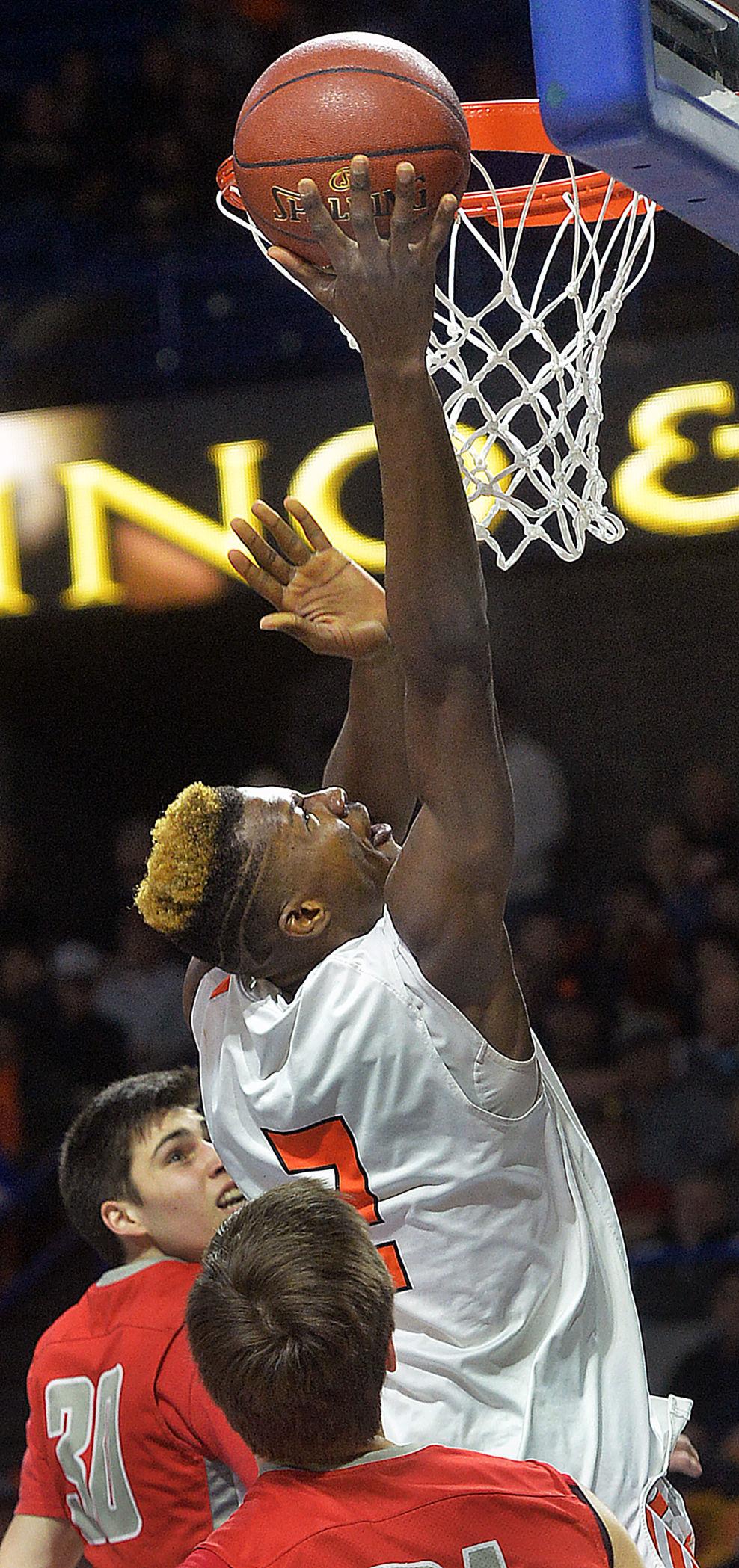Boys basketball state tournament Chapmanville bumps Bridgeport Boys