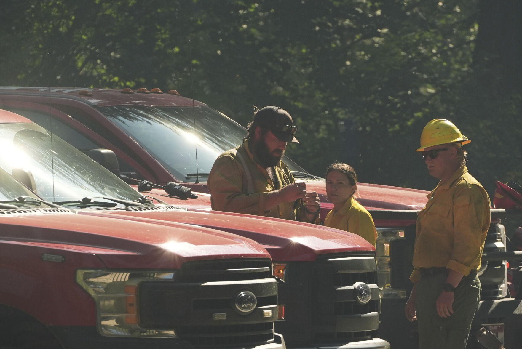 APTOPIX Idaho Firefighters Shot