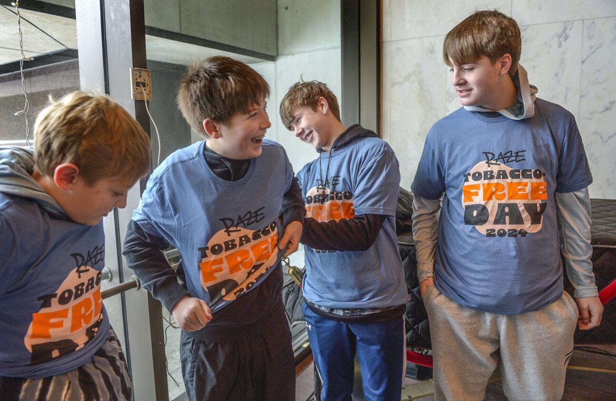 raze tobacco Funding cuts eliminate education program in West Virginia Students Gather At The Capitol