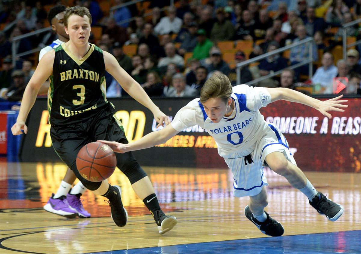 Boys Basketball State Tournament Fairmont Senior Rolls Past Braxton County Boys Basketball Wvgazettemail Com