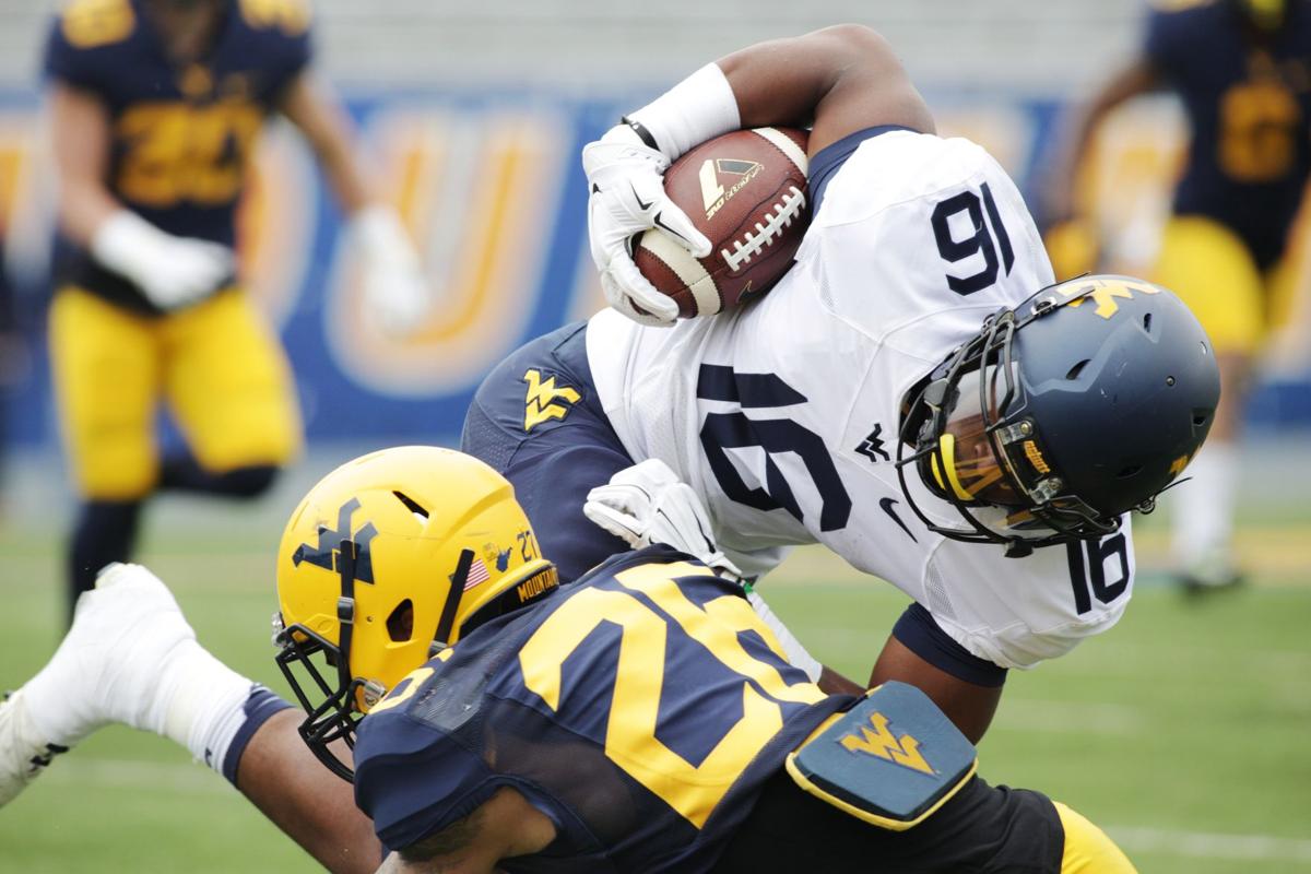 Qbs Crest And Defense Highlight Wvu S Spring Game Sports