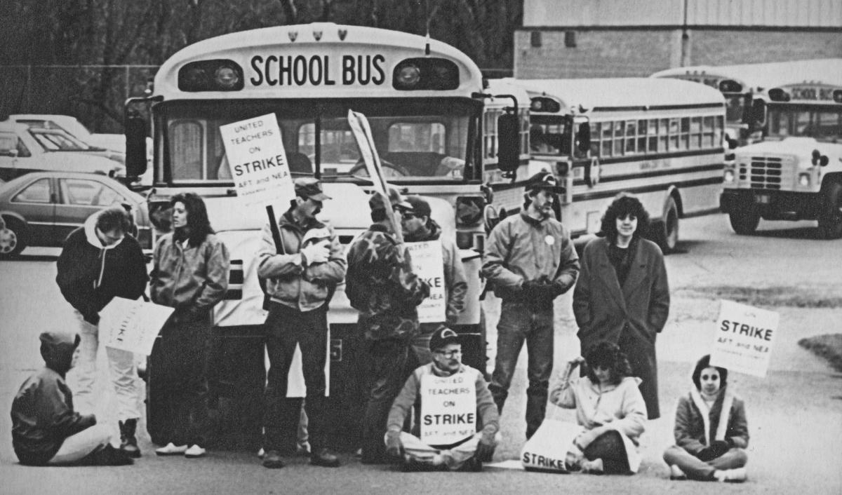 Photos West Virginia S First Teacher S Strike In 1990 Lasted 11 Days Education Wvgazettemail Com