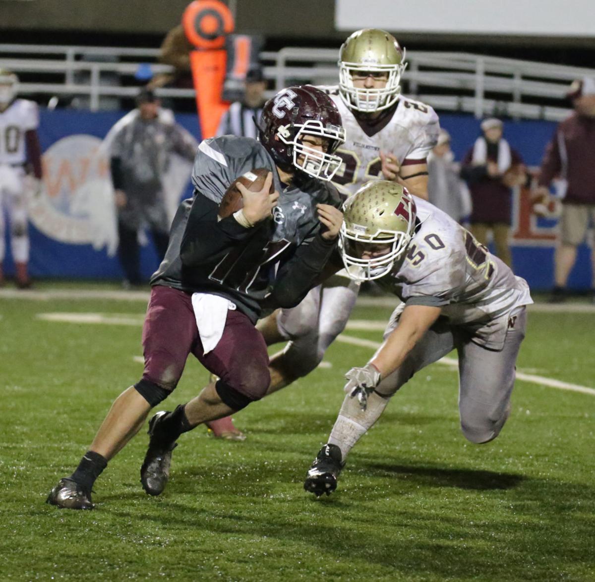 Prep Football Playoffs Wheeling Central Bursts Past Williamstown