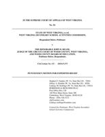 WVSSAC's Motion for Expedited Relief