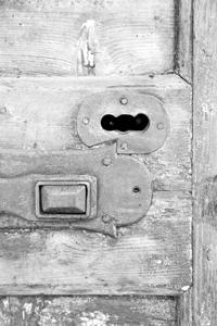 locked door