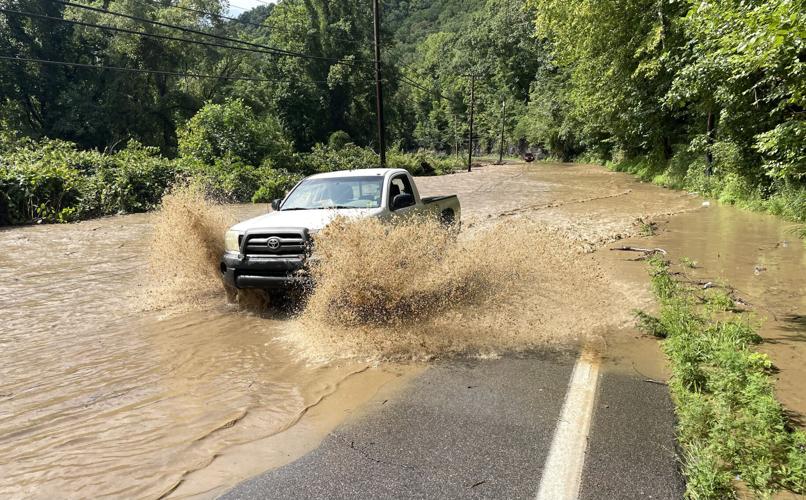 Cabin Creek flooding