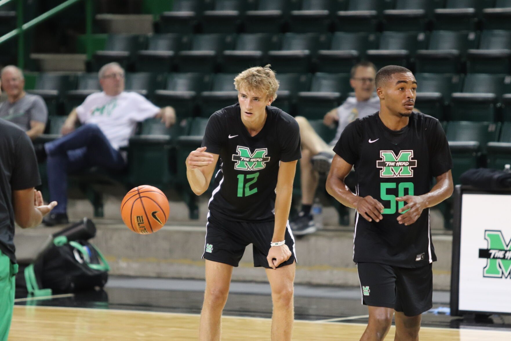 Marshall brings team together for first summer workout Marshall University wvgazettemail