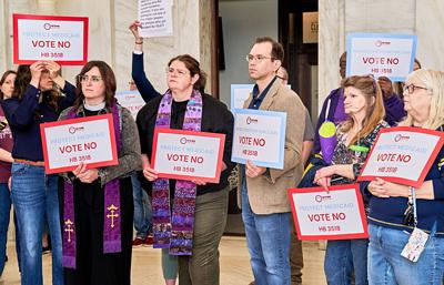 Medicaid legislation protest