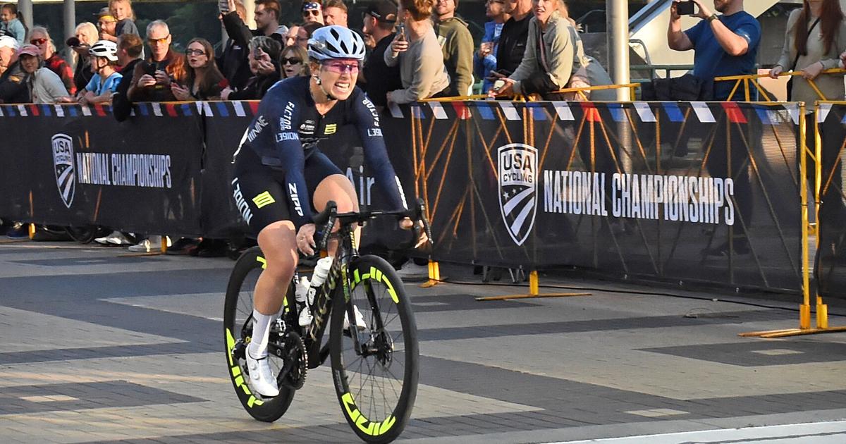 Pro Road National Championship cycling: Teammates help Elite Criteria champs