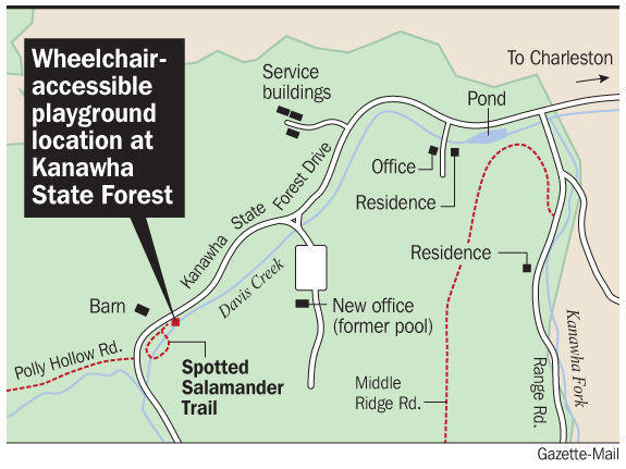 Kanawha State Forest Trail Map Playground Accessible To Kids With Disabilities To Take Shape In Kanawha  State Forest | Kanawha Valley | Wvgazettemail.com